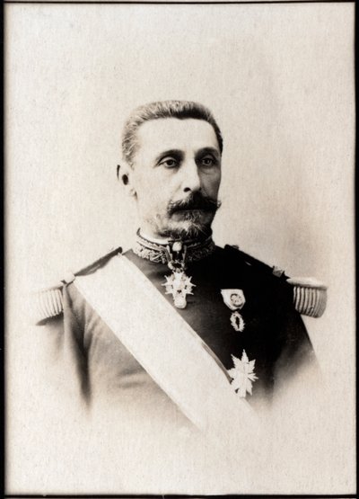 Porträt von Alfred Albert Gervais (1837-1921), französischer Admiral von French Photographer